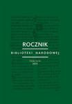 Rocznik Biblioteki Narodowej w sklepie internetowym Booknet.net.pl