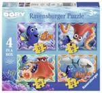 Puzzle Gdzie jest Dory 4w1 w sklepie internetowym Booknet.net.pl