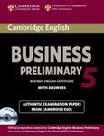 Cambridge English Business 5 Preliminary Self-study Pack Student's Book with Answers and Audio CD w sklepie internetowym Booknet.net.pl