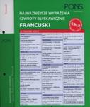 Błyskawicznie zwroty i wyrażenia francuskie w sklepie internetowym Booknet.net.pl