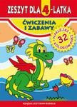 Zeszyt dla 4-latka Ćwiczenia i zabawy w sklepie internetowym Booknet.net.pl