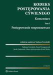 Kodeks postępowania cywilnego Komentarz w sklepie internetowym Booknet.net.pl