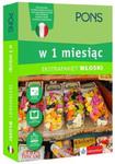 Włoski w 1 miesiąc z 3 tablicami językowymi i kursem online w sklepie internetowym Booknet.net.pl