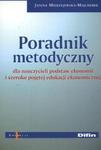Poradnik metodyczny dla nauczycieli podstaw ekonomii i szeroko pojętej edukacji ekonomicznej w sklepie internetowym Booknet.net.pl