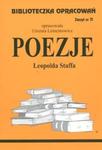 B.71 - POEZJE L.STAFFA w sklepie internetowym Booknet.net.pl