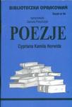 Biblioteczka Opracowań Poezje Cypriana Kamila Norwida w sklepie internetowym Booknet.net.pl