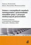 Ustawa o szczególnych zasadach rozwiązywania z pracownikami stosunków pracy z przyczyn niedotyczących pracowników w sklepie internetowym Booknet.net.pl