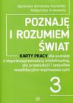 Poznaję i rozumiem świat 3 Karty pracy w sklepie internetowym Booknet.net.pl