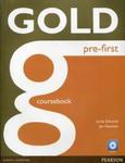 Gold Pre- First Coursebook with CD w sklepie internetowym Booknet.net.pl