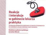 Reakcje i interakcje w gabinecie lekarza praktyka w sklepie internetowym Booknet.net.pl