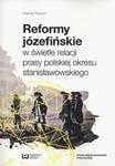 Reformy józefińskie w świetle relacji prasy polskiej okresu stanisławowskiego w sklepie internetowym Booknet.net.pl