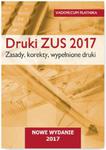 Druki ZUS 2017 Zasady korekty wypełnione druki Vademecum płatnika w sklepie internetowym Booknet.net.pl