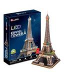 Puzzle 3D LED Eiffel Tower w sklepie internetowym Booknet.net.pl