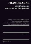 Prawo karne Część ogólna, szczególna i wojskowa w sklepie internetowym Booknet.net.pl