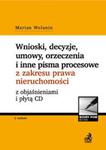 Wnioski, decyzje, umowy, orzeczenia i inne pisma procesowe z zakresu nieruchomości z objaśnieniami w sklepie internetowym Booknet.net.pl