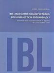 Od marksizmu dogmatycznego do humanistyki rozumiejącej w sklepie internetowym Booknet.net.pl