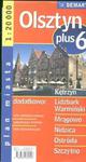 Olsztyn plus 6. Plan miasta 1:20 000 w sklepie internetowym Booknet.net.pl