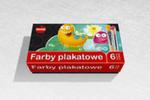 Farba plakatowa 20 ml 6 intensywnych koloró w sklepie internetowym Booknet.net.pl