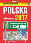 Atlas samochodowy Polska 2017 1:250 000 w sklepie internetowym Booknet.net.pl