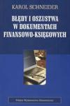 Błędy i oszustwa w dokumentach finansowo-księgowych w sklepie internetowym Booknet.net.pl