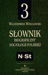 Słownik biograficzny socjologii polskiej t.3 w sklepie internetowym Booknet.net.pl