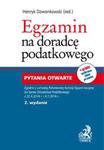 Egzamin na doradcę podatkowego Pytania otwarte w sklepie internetowym Booknet.net.pl