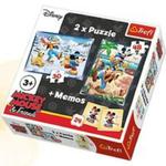 Puzzle Frajda z przyjaciółmi 2w1+memos w sklepie internetowym Booknet.net.pl