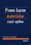 Prawo karne materialne w sklepie internetowym Booknet.net.pl