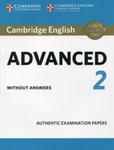 Cambridge English Advanced 2 Student's Book without answers w sklepie internetowym Booknet.net.pl