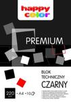 Blok techniczny Premium czarny A4 10 arkuszy 20 sztuk w sklepie internetowym Booknet.net.pl