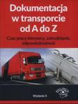 Dokumentacja w transporcie od A do Z w sklepie internetowym Booknet.net.pl