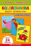 Kolorowanka Zeszyt 4-latka. Łamigłówki w sklepie internetowym Booknet.net.pl