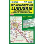 Mapa województwa lubuskiego - Administracyjno-Samochodowa 1:200 000 w sklepie internetowym Booknet.net.pl