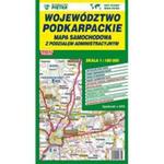 Mapa województwa podkarpackiego - administracyjno-samochodowa 1:180 000 w sklepie internetowym Booknet.net.pl