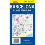 Mapa składana Barcelony 1:9 000 w sklepie internetowym Booknet.net.pl