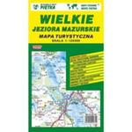 Wielkie Jeziora Mazurskie mapa turystyczna 1:125 000 w sklepie internetowym Booknet.net.pl