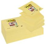 Bloczek samoprzylepny POST-IT Super sticky Z-Notes (R330-12SS-CY), 76x76mm, 1x90 kart., żółty w sklepie internetowym Booknet.net.pl