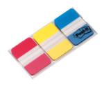 Zakładki indeksujące POST-IT do archiwizacji (686-RYB), PP, silne, 38x25mm, 3x22 kart., mix kolorów w sklepie internetowym Booknet.net.pl