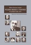 Polska nauka o teatrze w latach 1945-1975 w sklepie internetowym Booknet.net.pl