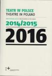 Teatr w Polsce 2016 w sklepie internetowym Booknet.net.pl