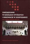 Zarządzanie w szkołach wyższych i innowacje w gospodarce w sklepie internetowym Booknet.net.pl