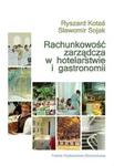 Rachunkowość zarządcza w hotelarstwie i gastronomii w sklepie internetowym Booknet.net.pl