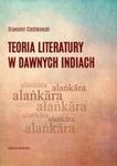 Teoria literatury w dawnych Indiach w sklepie internetowym Booknet.net.pl