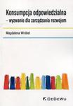 Konsumpcja odpowiedzialna wyzwanie dla zarządzania rozwojem w sklepie internetowym Booknet.net.pl