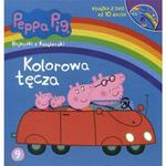 Świnka Peppa. Kolorowa tęcza. Bajeczki z książeczki + DVD w sklepie internetowym Booknet.net.pl