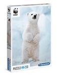 Puzzle WWF Baby Polar Bear 250 w sklepie internetowym Booknet.net.pl