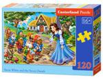 Puzzle 120 el.:Snow White and the Seven Dwarfs/B-13401 w sklepie internetowym Booknet.net.pl