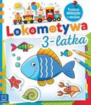 Lokomotywa 3-latka Książeczka edukacyjna z naklejkami w sklepie internetowym Booknet.net.pl