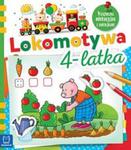 Lokomotywa 4-latka Książeczka edukacyjna z naklejkami w sklepie internetowym Booknet.net.pl