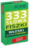 333 Słowa Fiszki Włoski Zestaw startowy w sklepie internetowym Booknet.net.pl